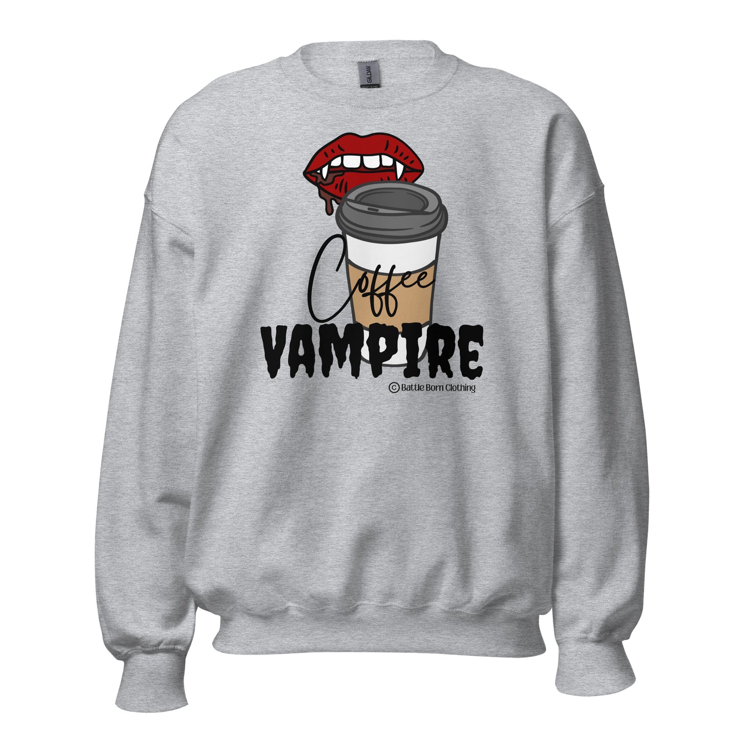 Coffee Vampire Unisex Sweatshirt