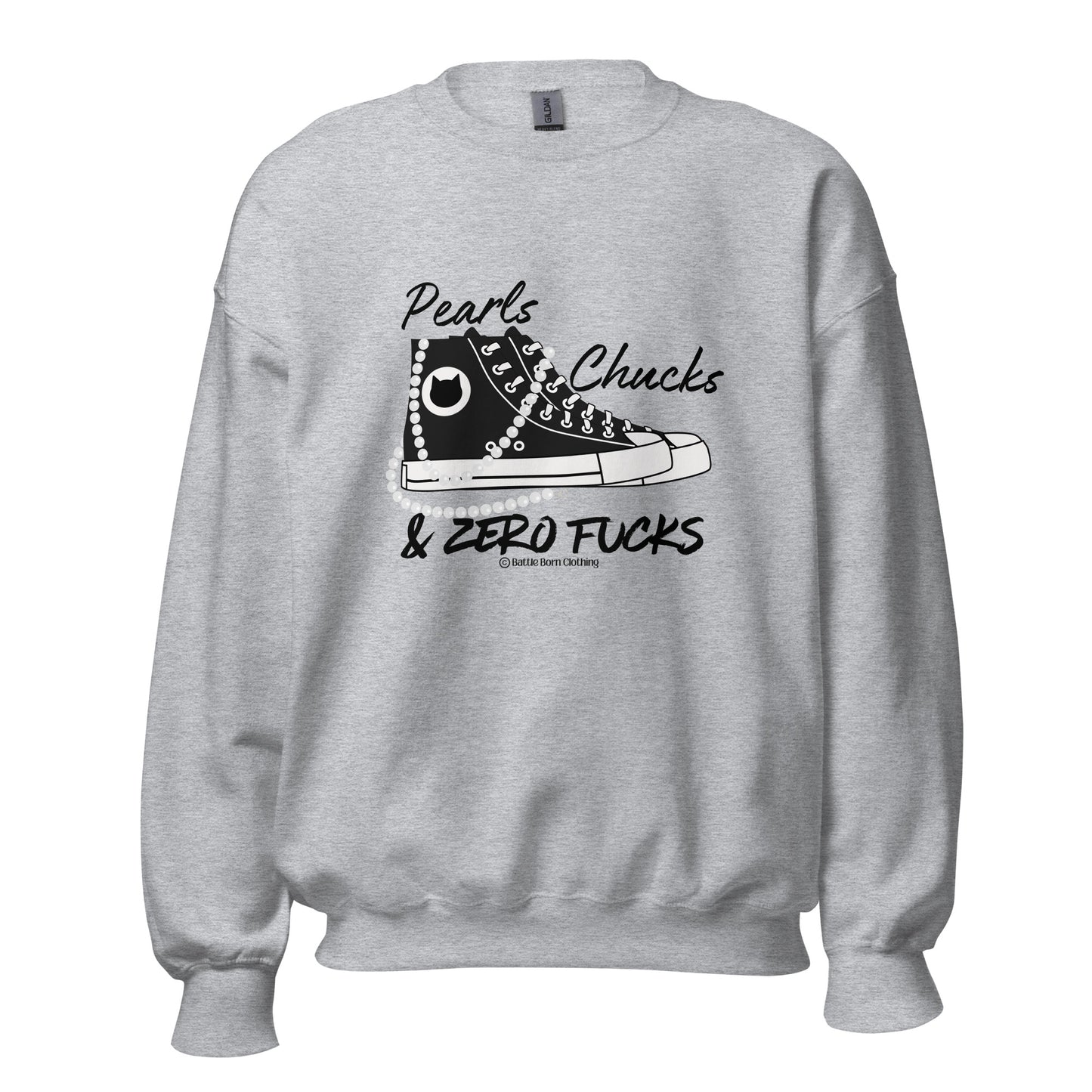 Pearls & Chucks Unisex Sweatshirt