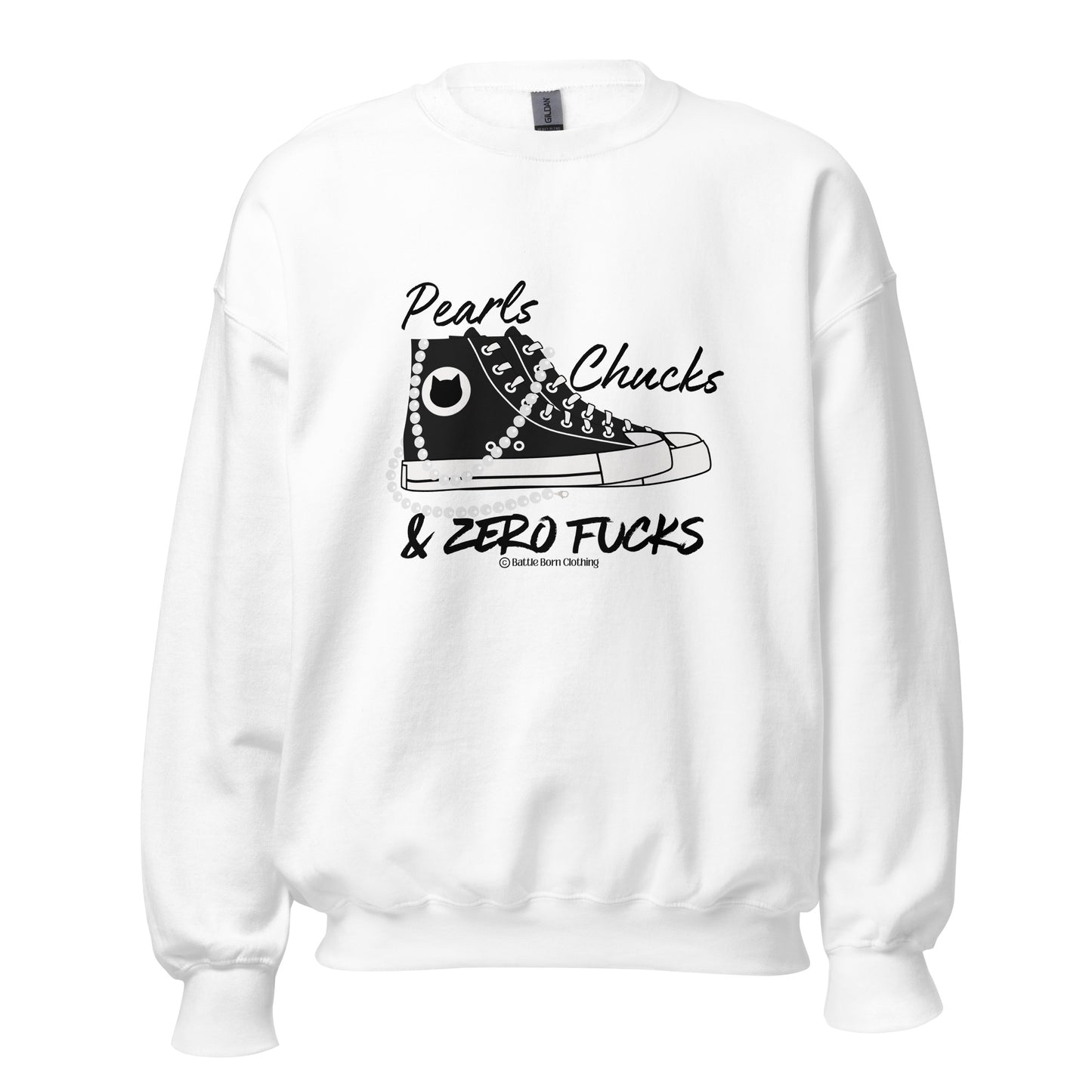 Pearls & Chucks Unisex Sweatshirt