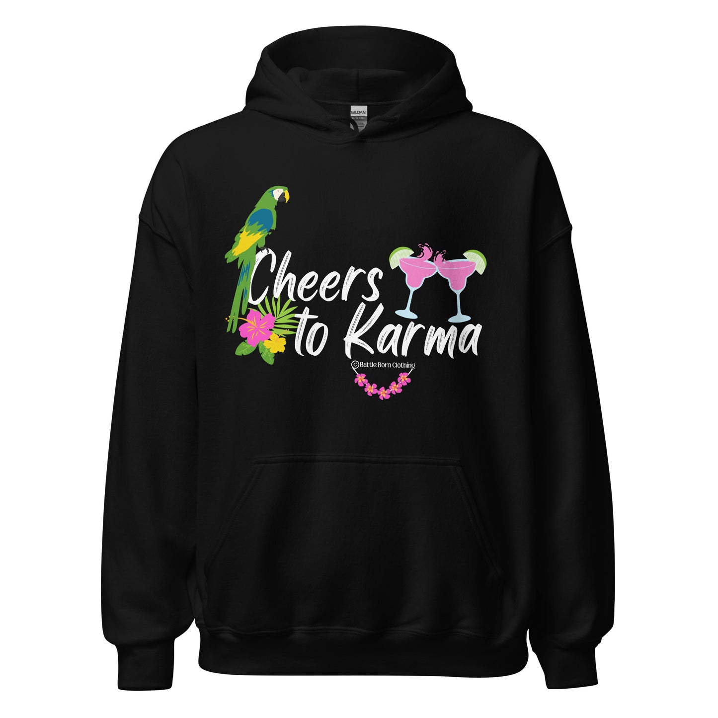 Cheers to Karma Unisex Hoodie