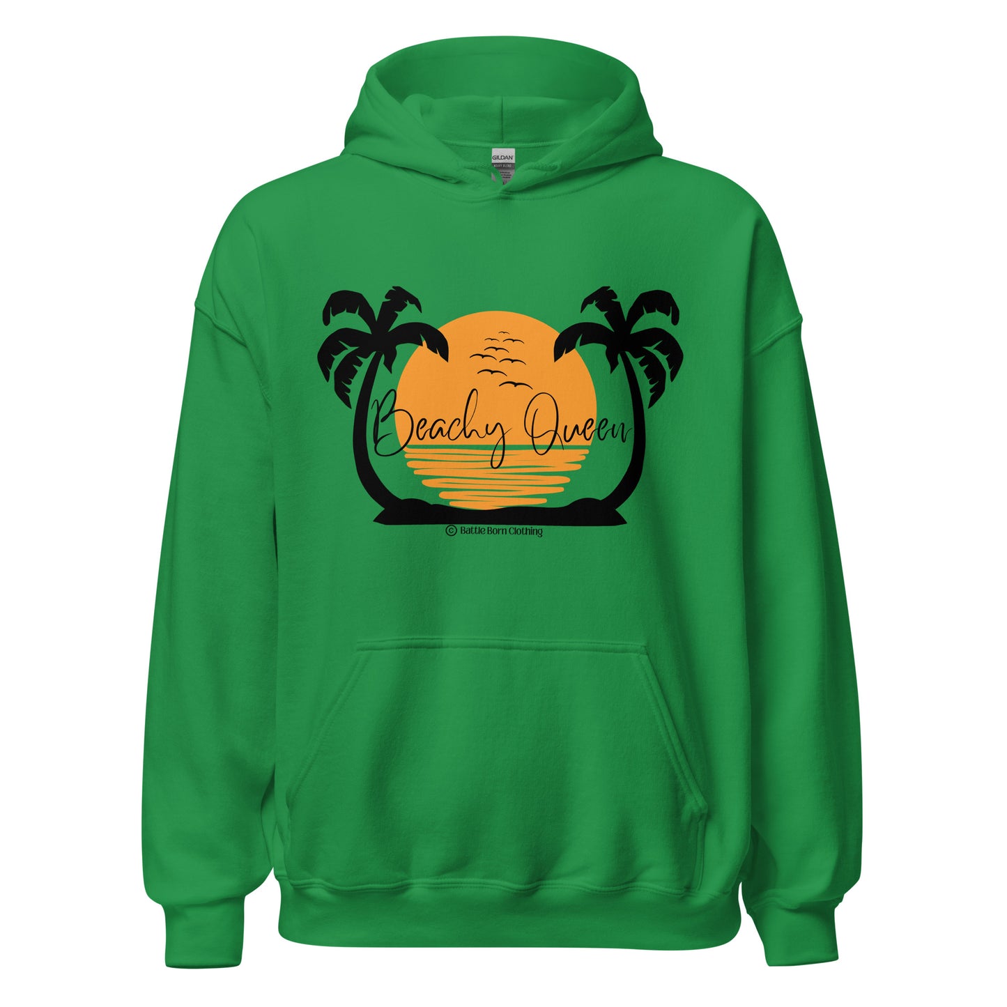 Beachy Queen Unisex Hoodie