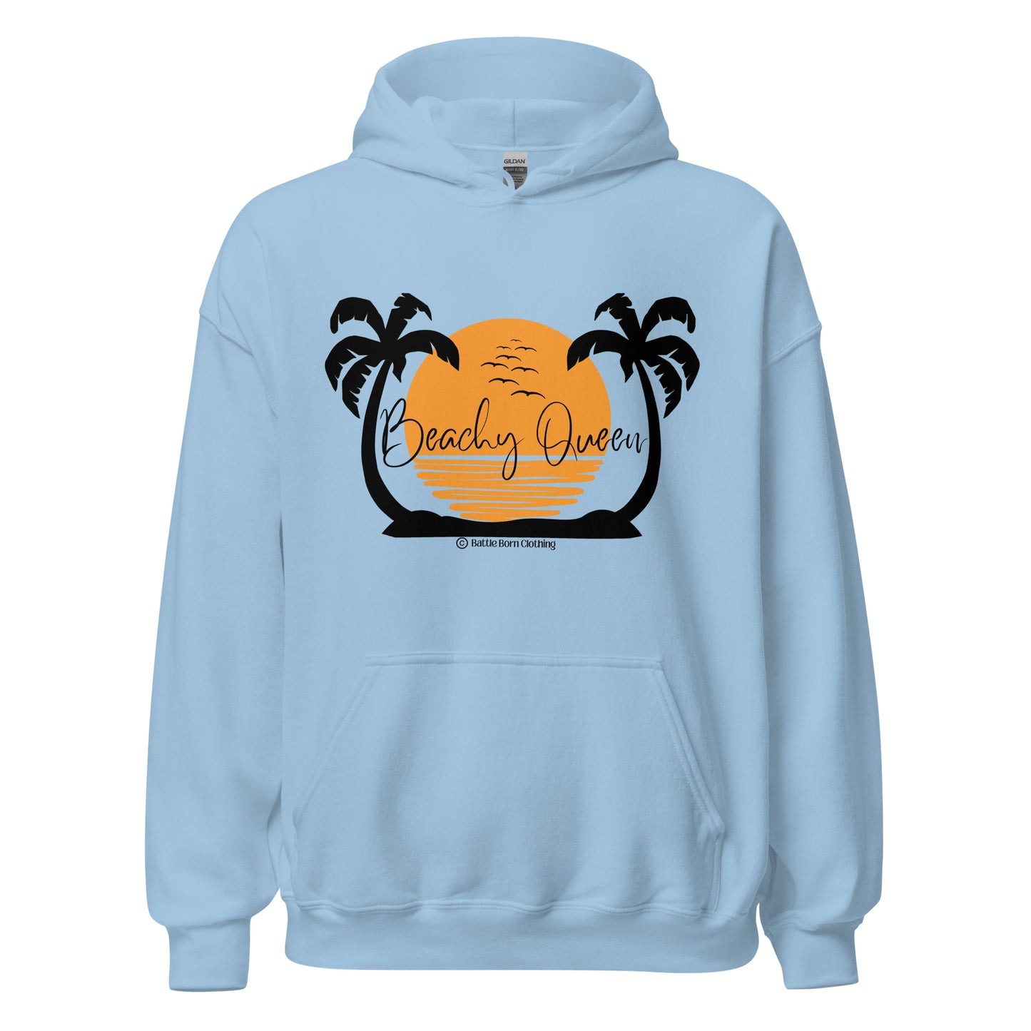 Beachy Queen Unisex Hoodie