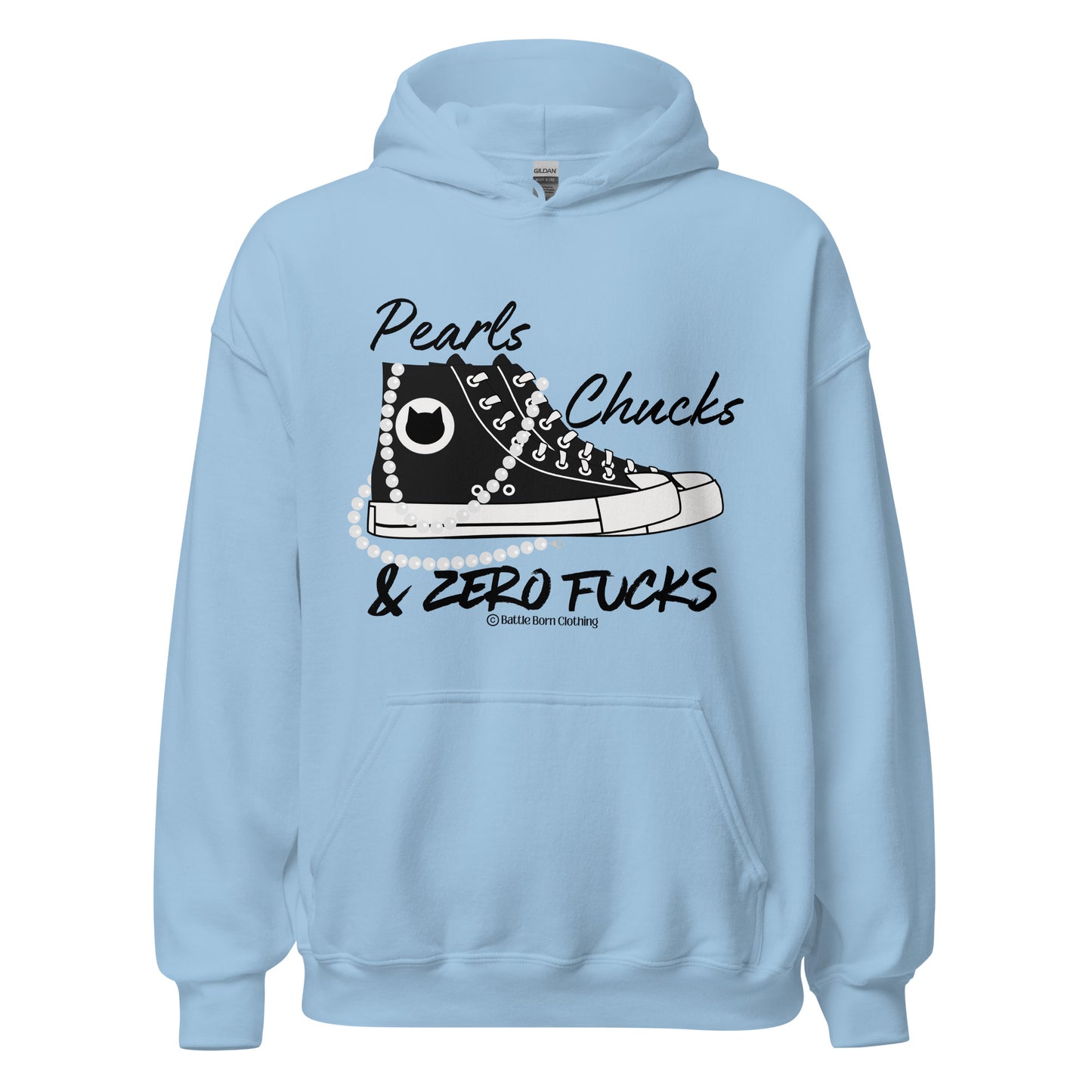 Pearls & Chucks Unisex Hoodie