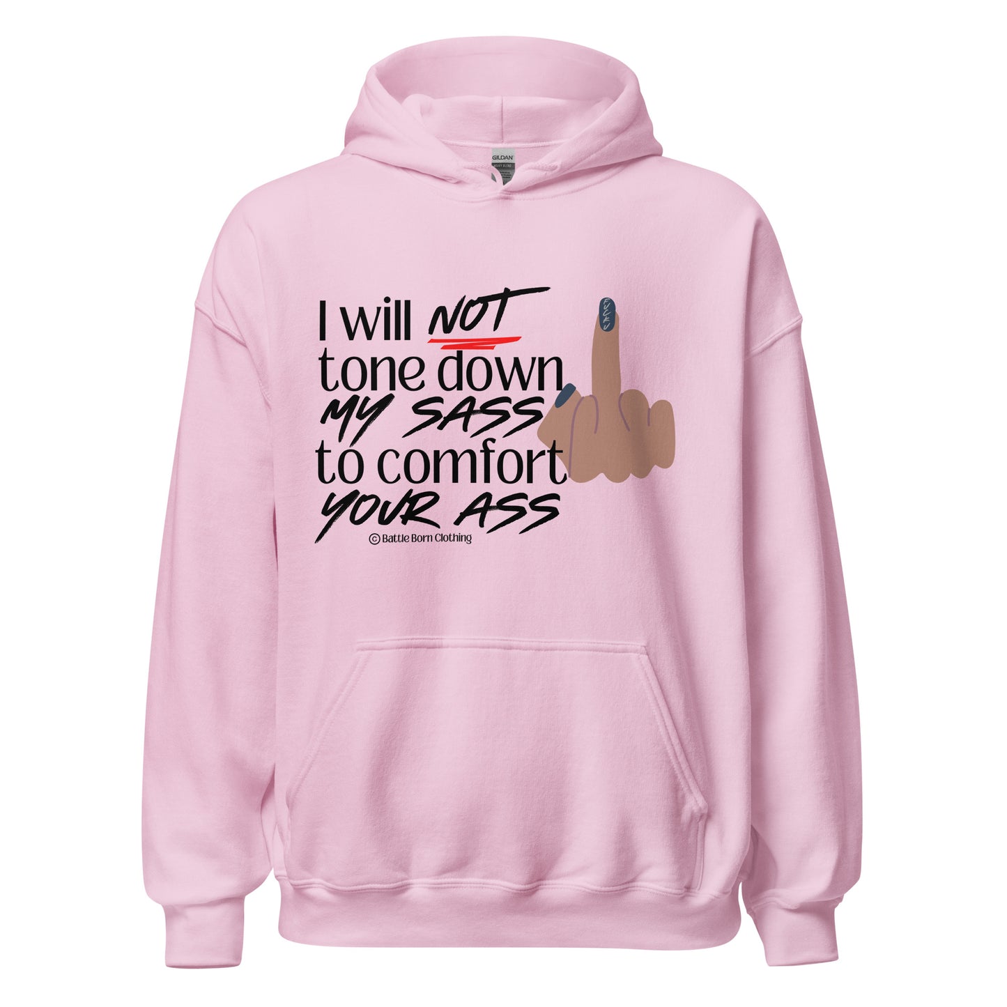 I Will Not Unisex Hoodie