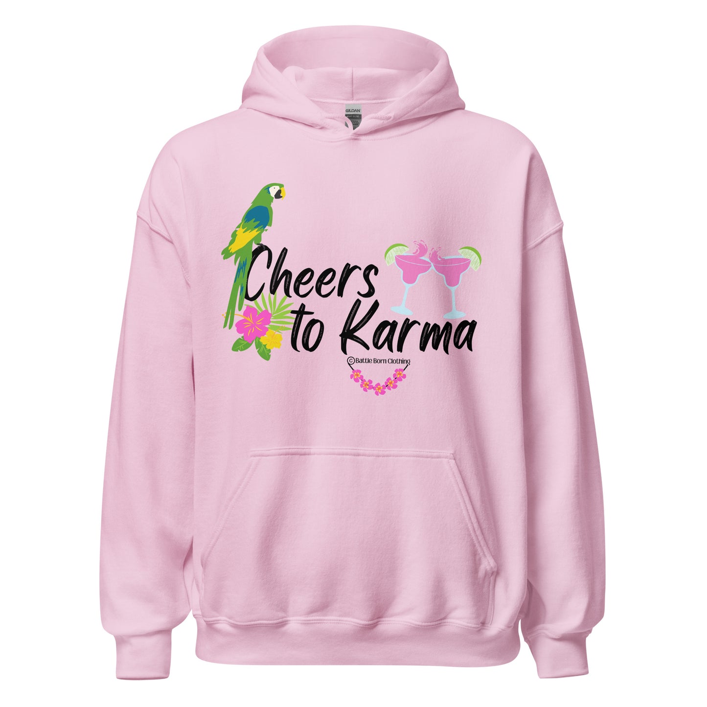 Cheers to Karma Unisex Hoodie