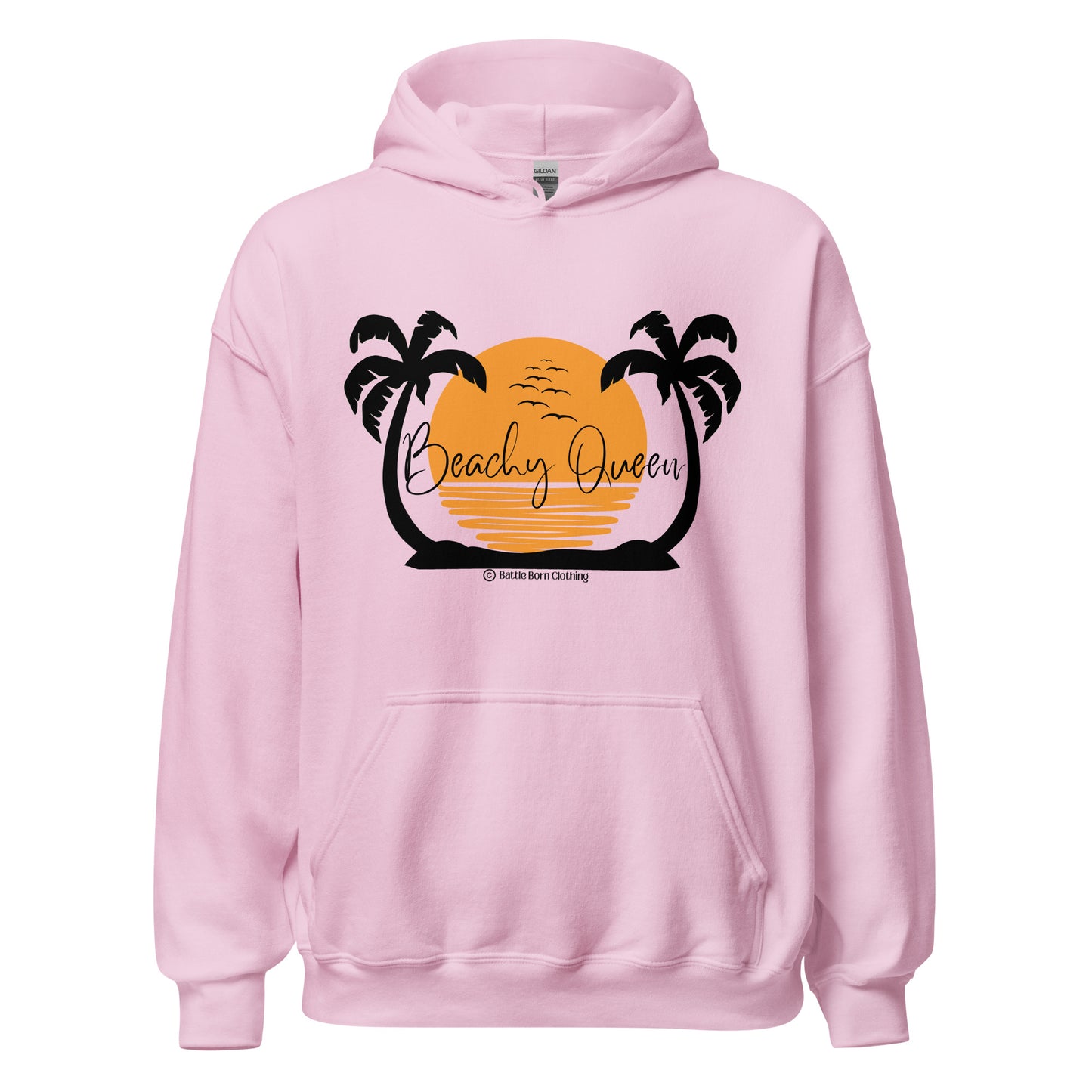 Beachy Queen Unisex Hoodie