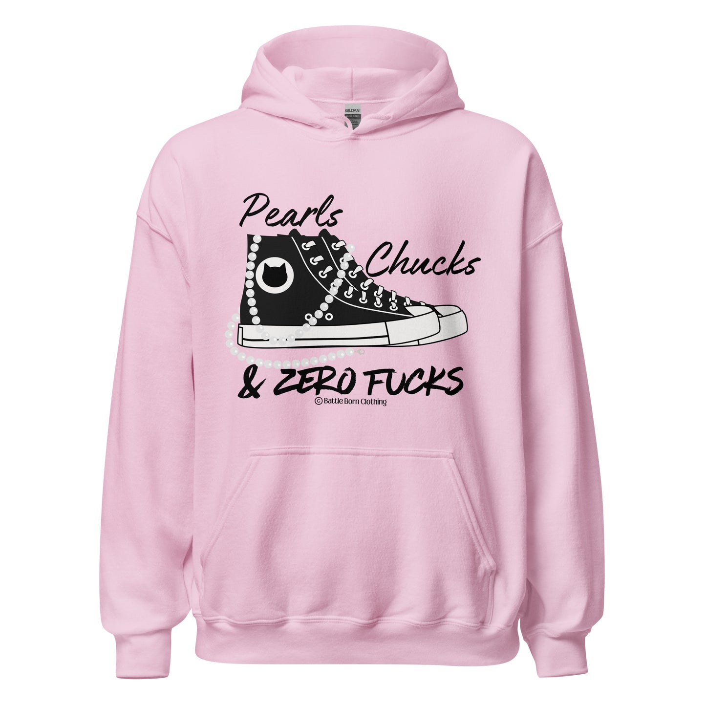 Pearls & Chucks Unisex Hoodie