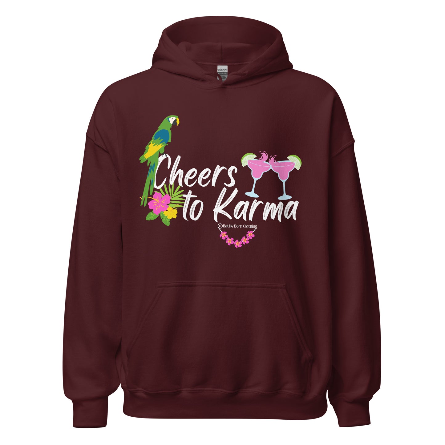 Cheers to Karma Unisex Hoodie