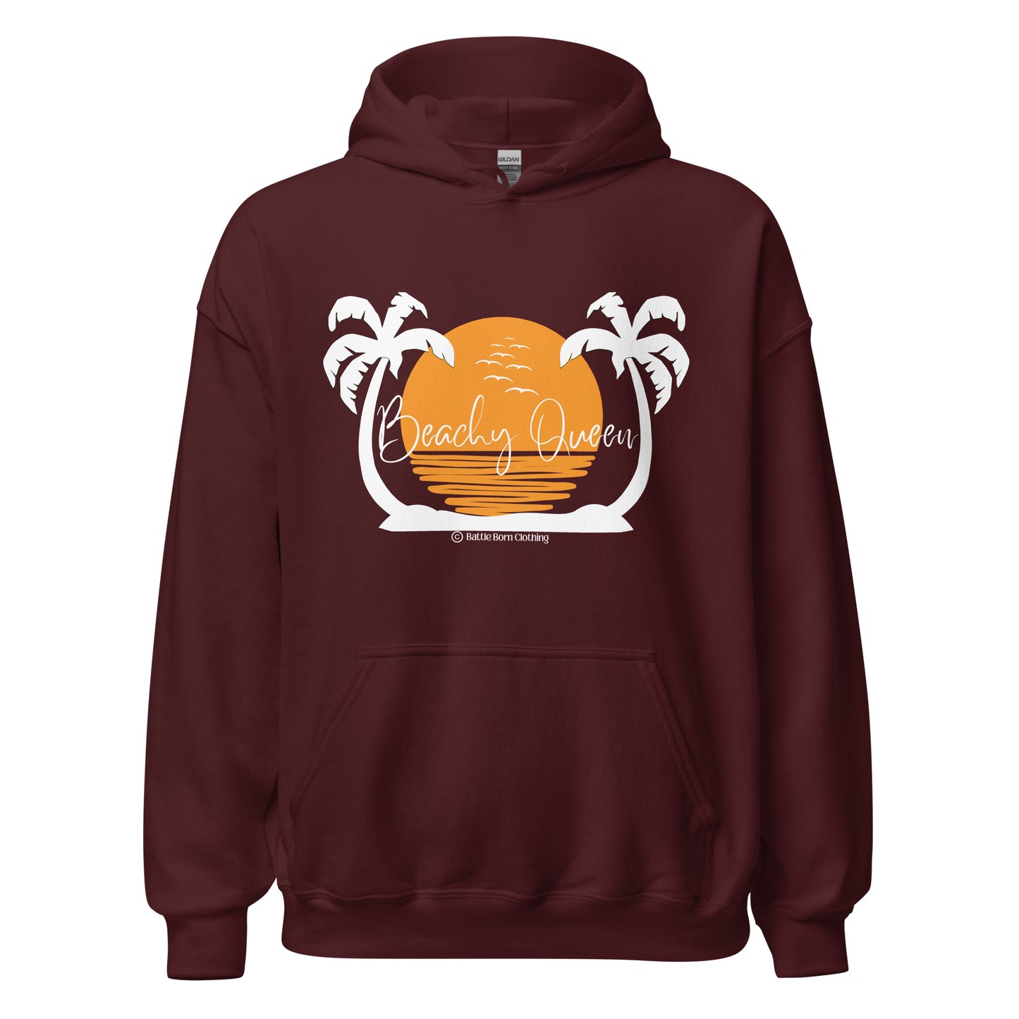 Beachy Queen Unisex Hoodie