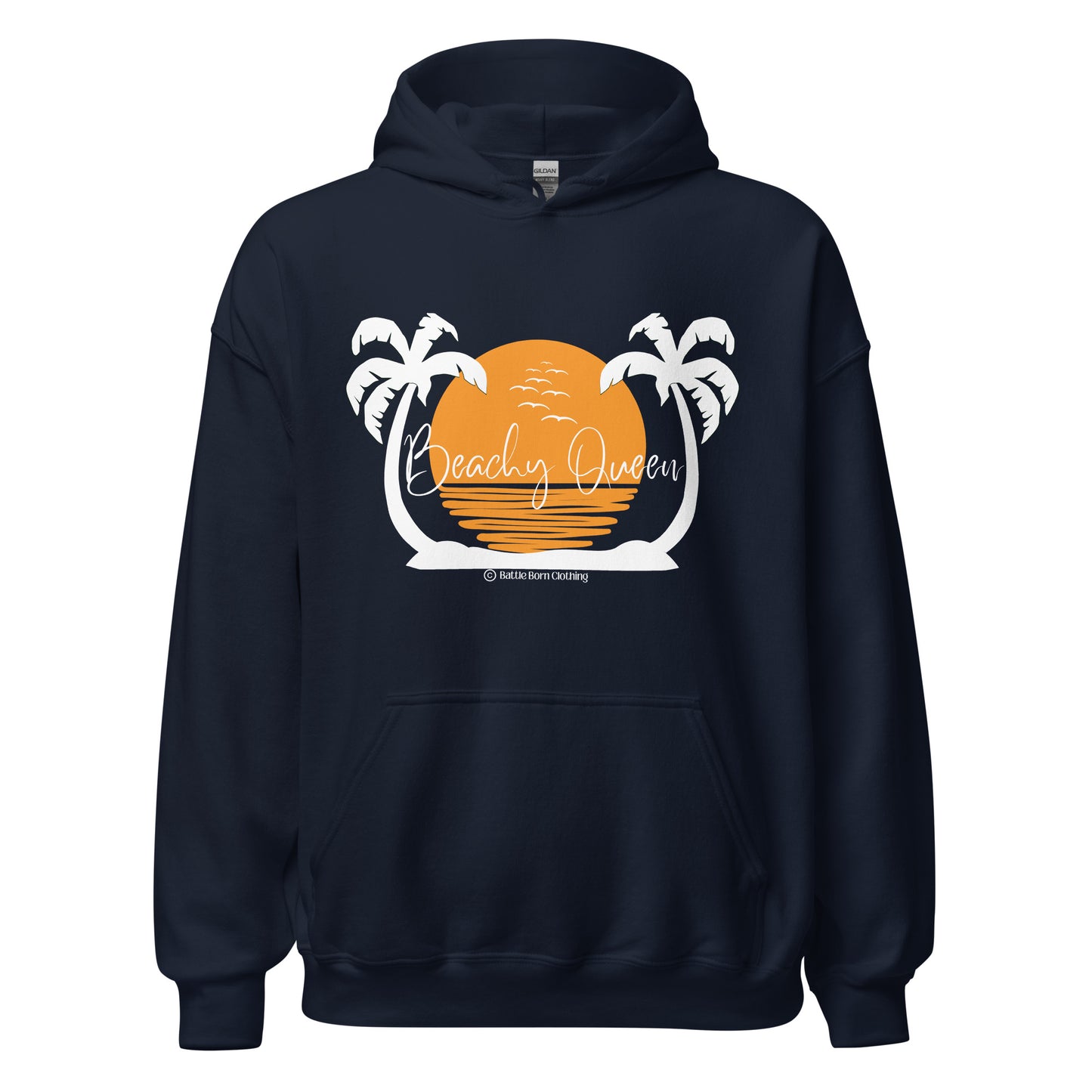 Beachy Queen Unisex Hoodie