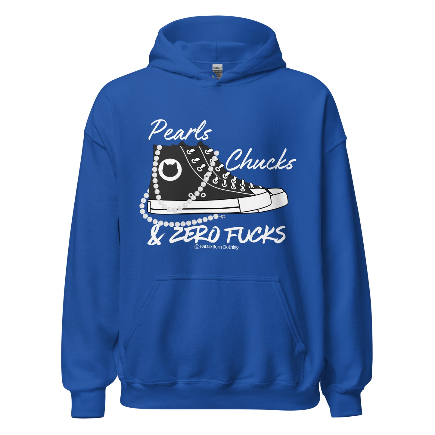 Pearls & Chucks Unisex Hoodie