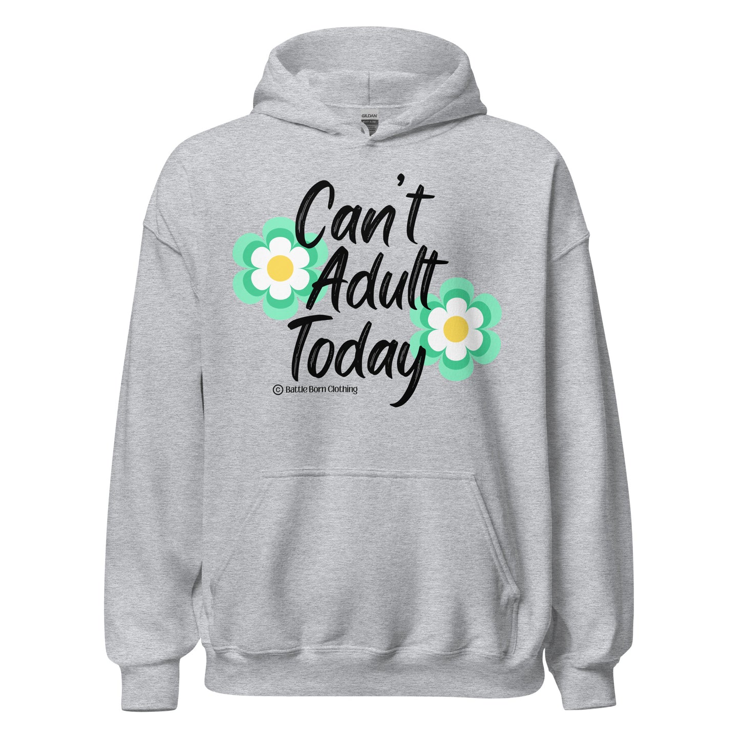 Can't Adult Unisex Hoodie