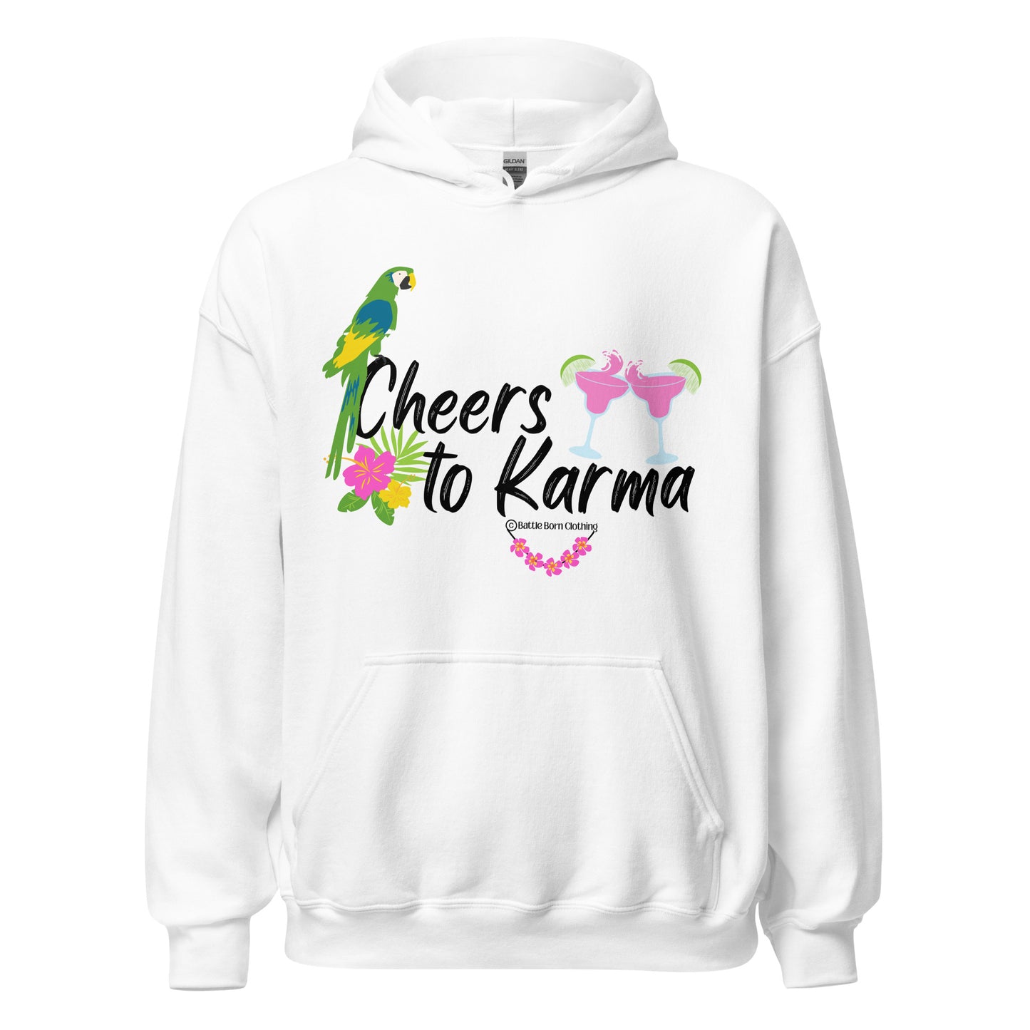 Cheers to Karma Unisex Hoodie