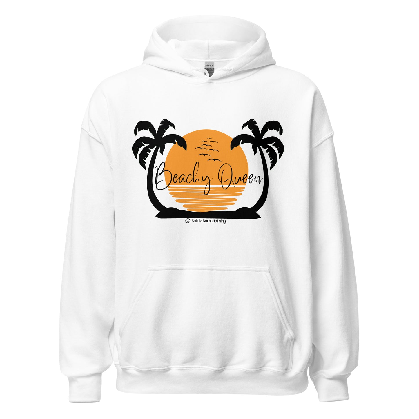 Beachy Queen Unisex Hoodie