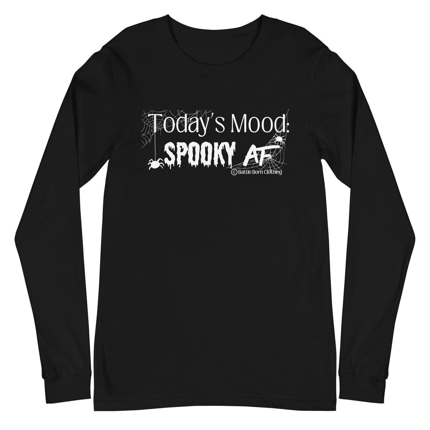 Spooky AF Unisex Long Sleeve Tee