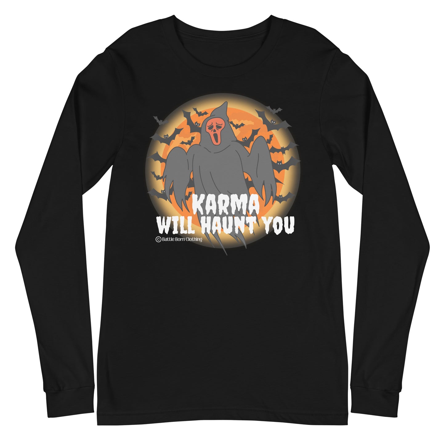 Karma Unisex Long Sleeve Tee