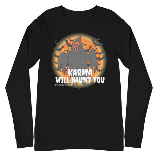 Karma Unisex Long Sleeve Tee