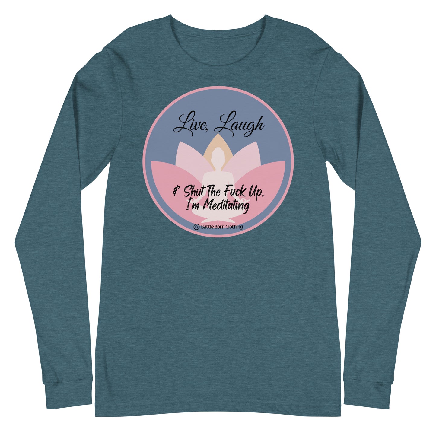 I'm Meditating Unisex Long Sleeve Tee