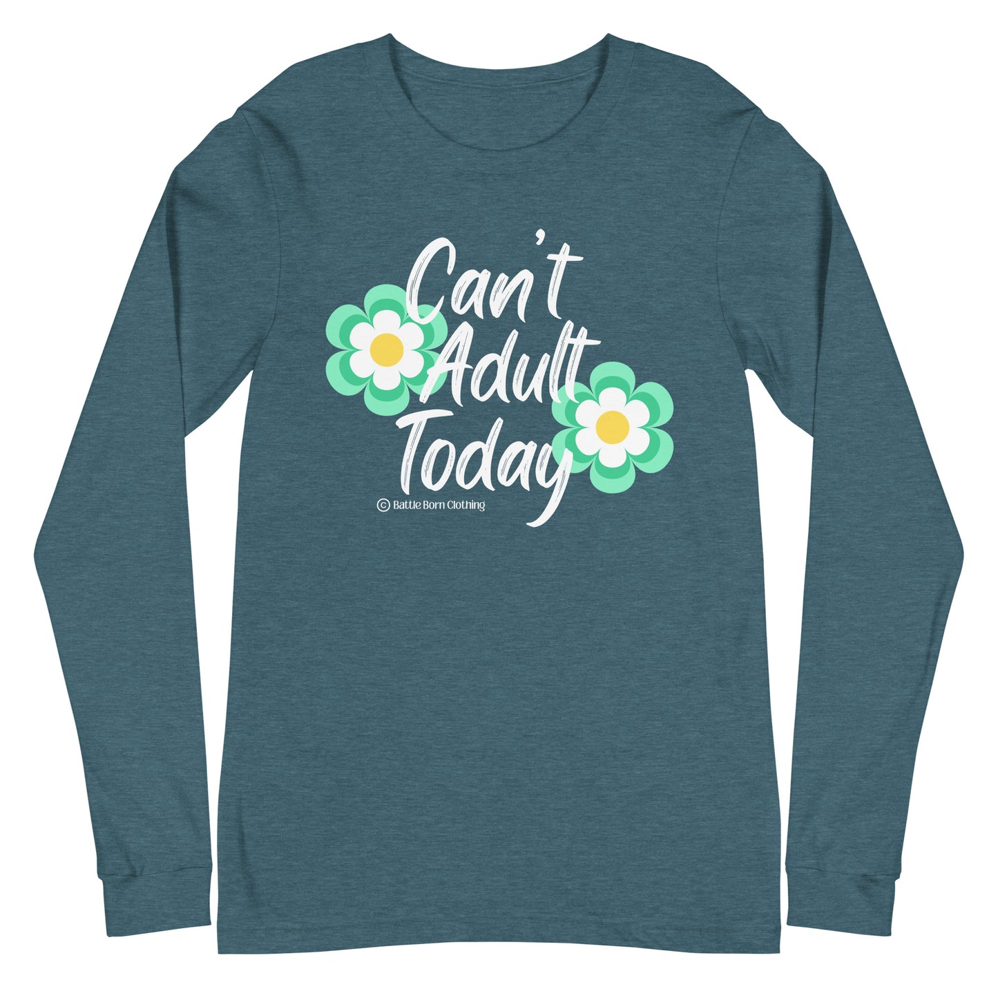 Can't Adult Unisex Long Sleeve Tee