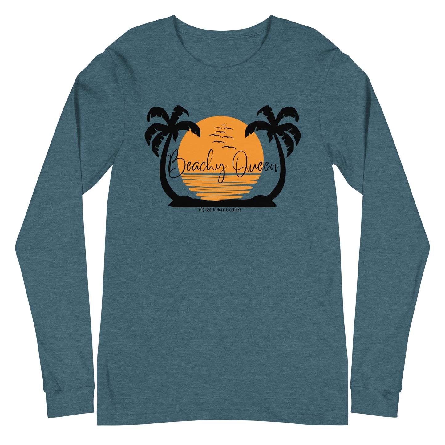 Beachy Queen Unisex Long Sleeve Tee