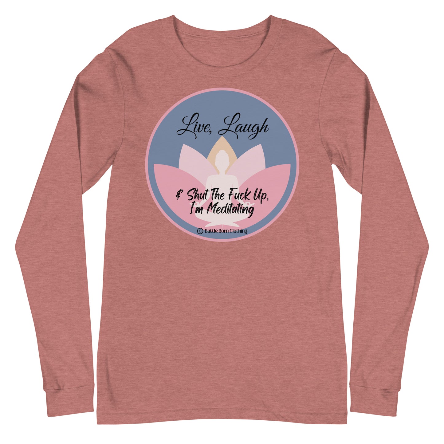 I'm Meditating Unisex Long Sleeve Tee