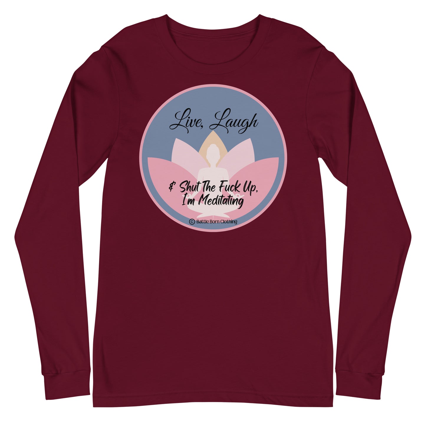 I'm Meditating Unisex Long Sleeve Tee