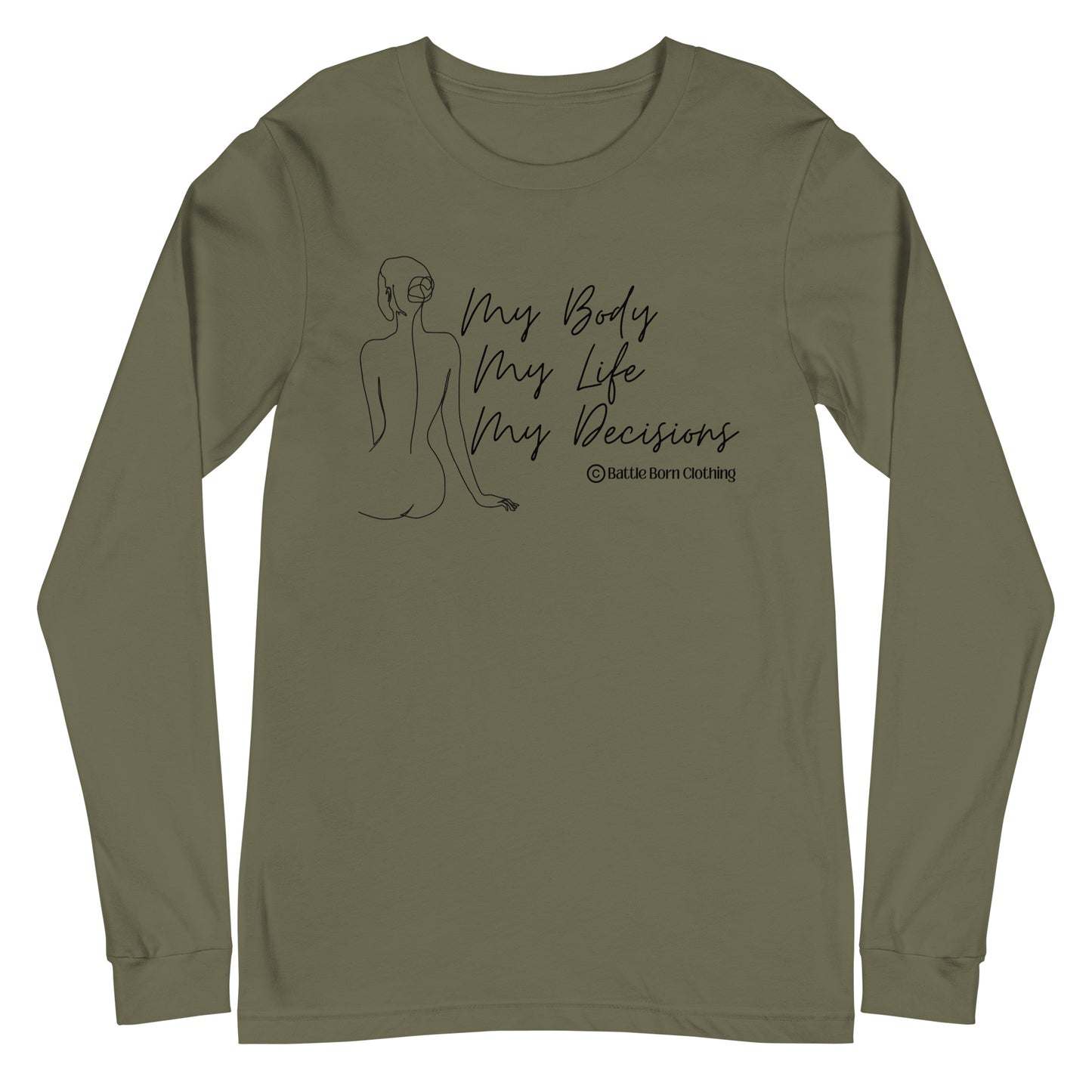 My Body Unisex Long Sleeve Tee