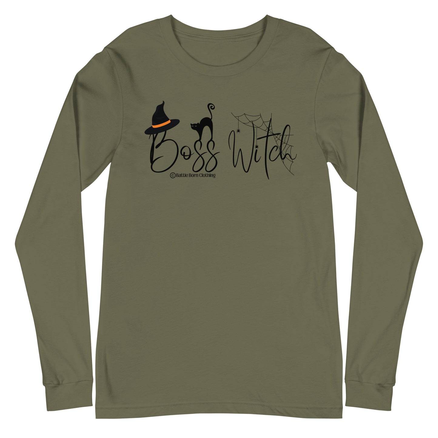 Boss Witch Unisex Long Sleeve Tee