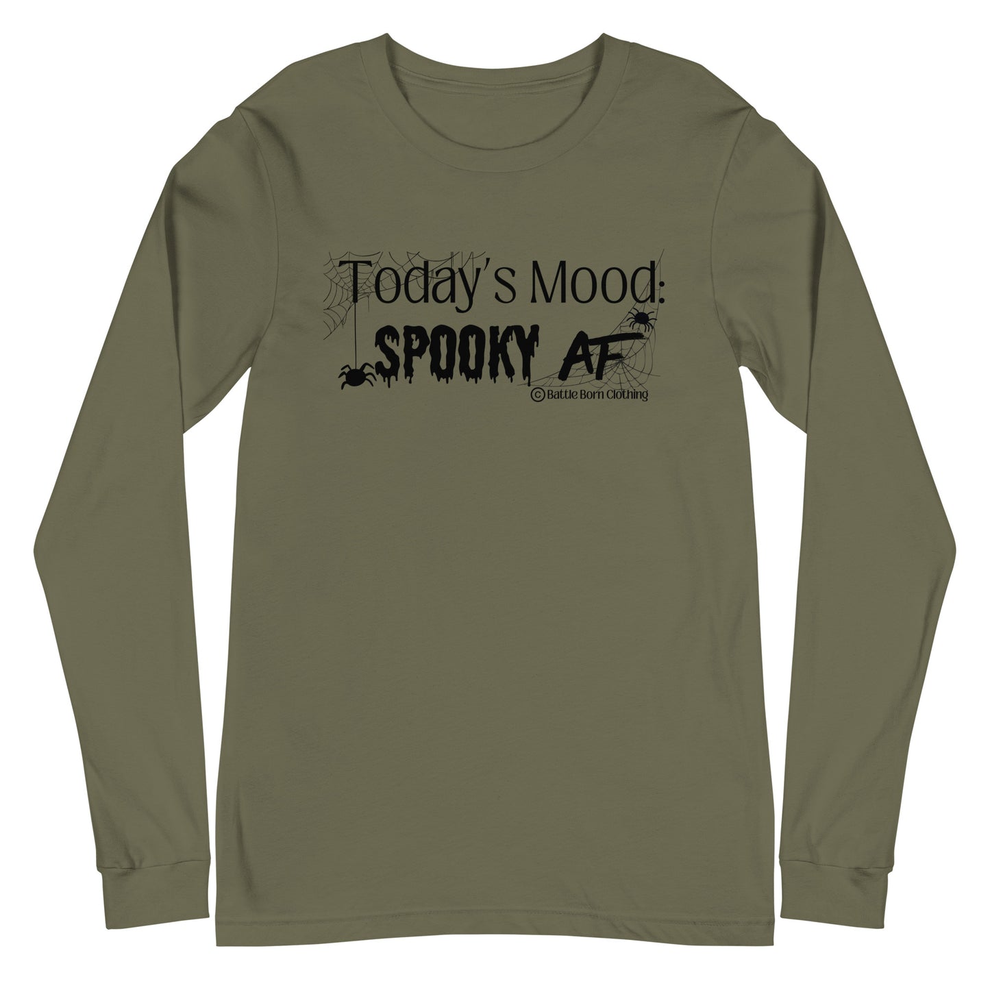 Spooky AF Unisex Long Sleeve Tee