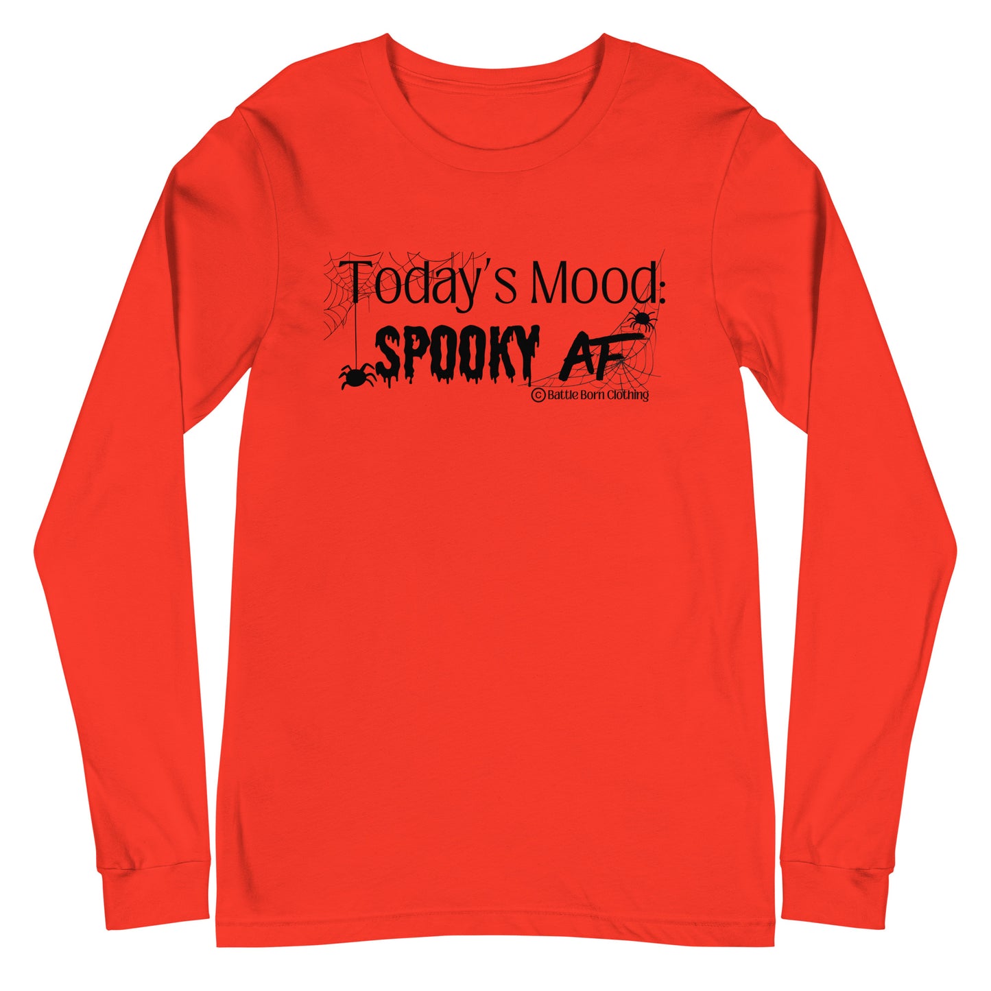 Spooky AF Unisex Long Sleeve Tee