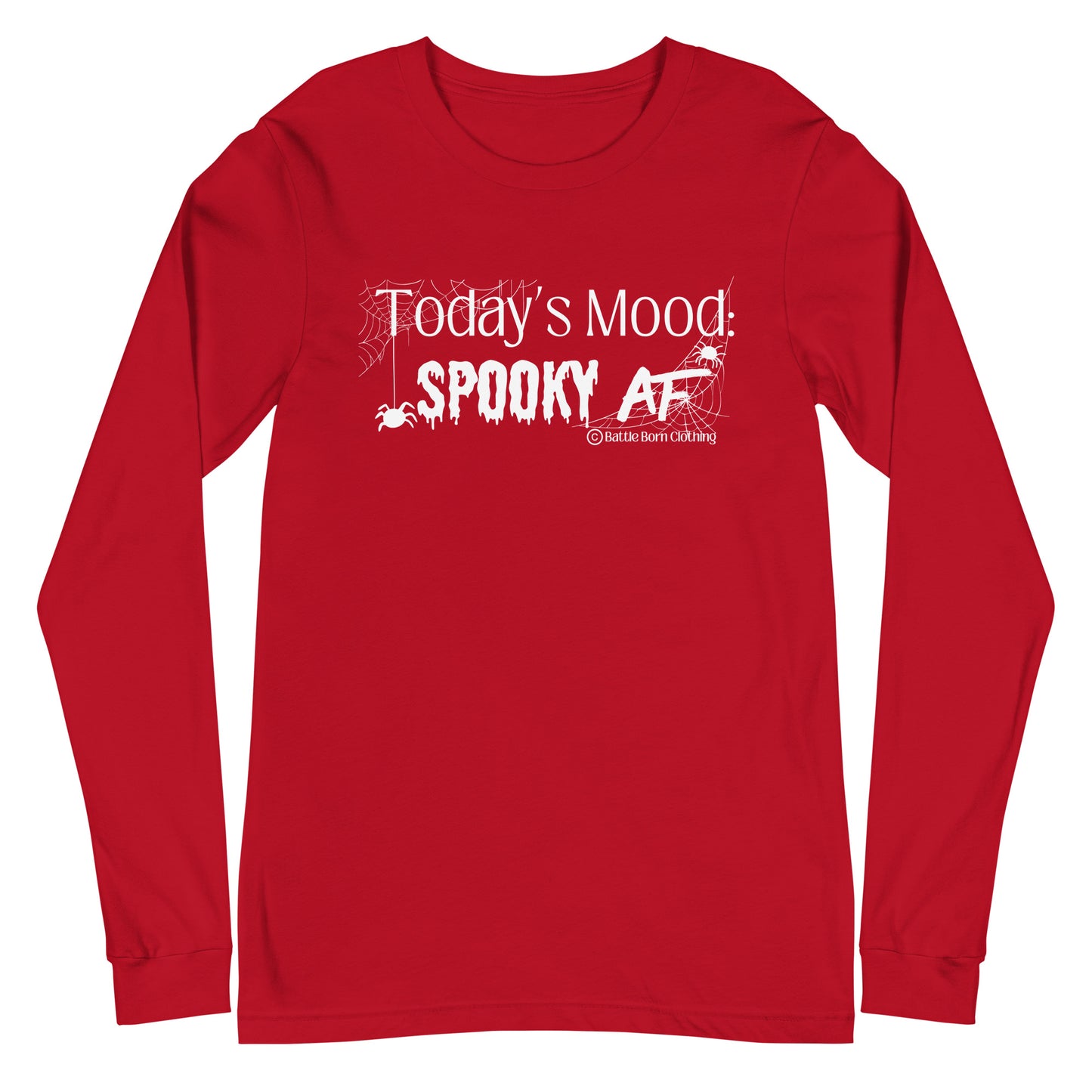 Spooky AF Unisex Long Sleeve Tee