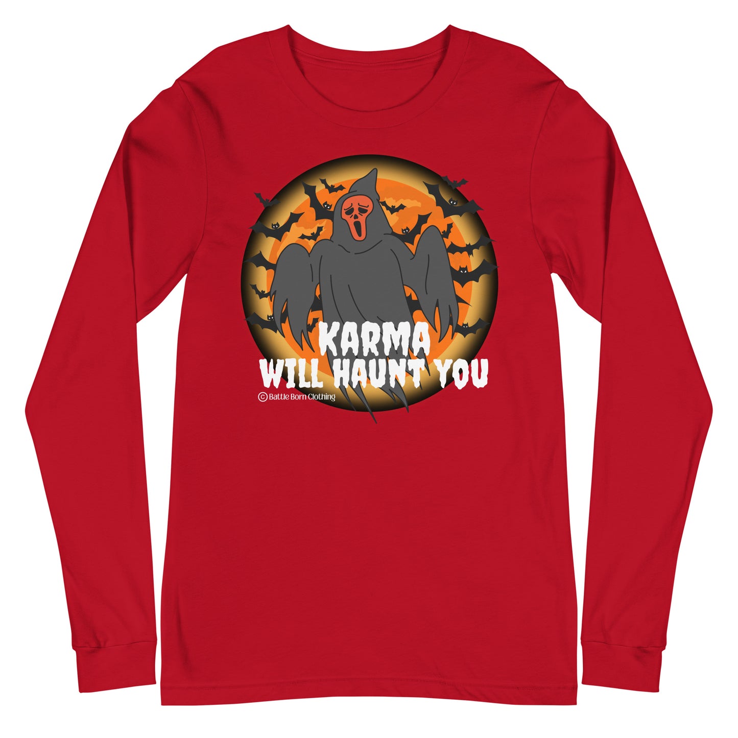 Karma Unisex Long Sleeve Tee