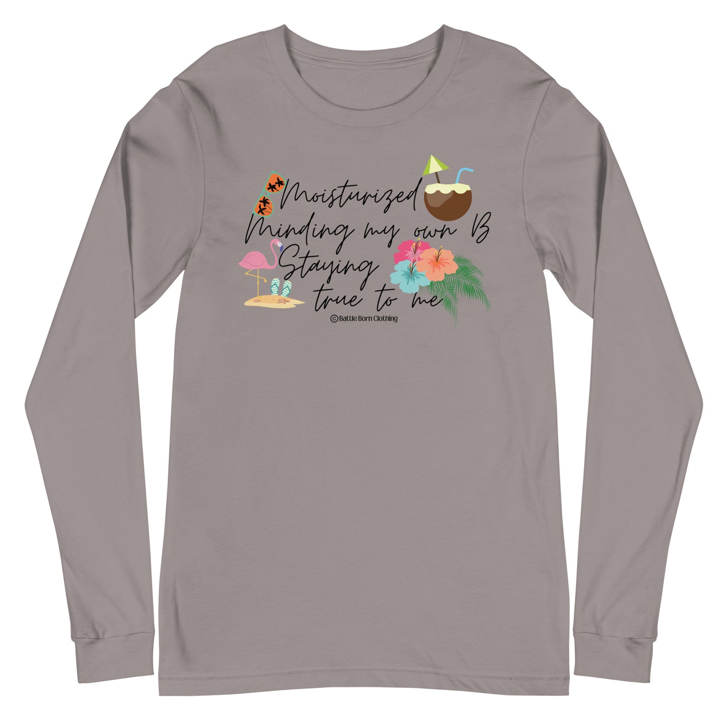 Minding my own B Unisex Long Sleeve Tee