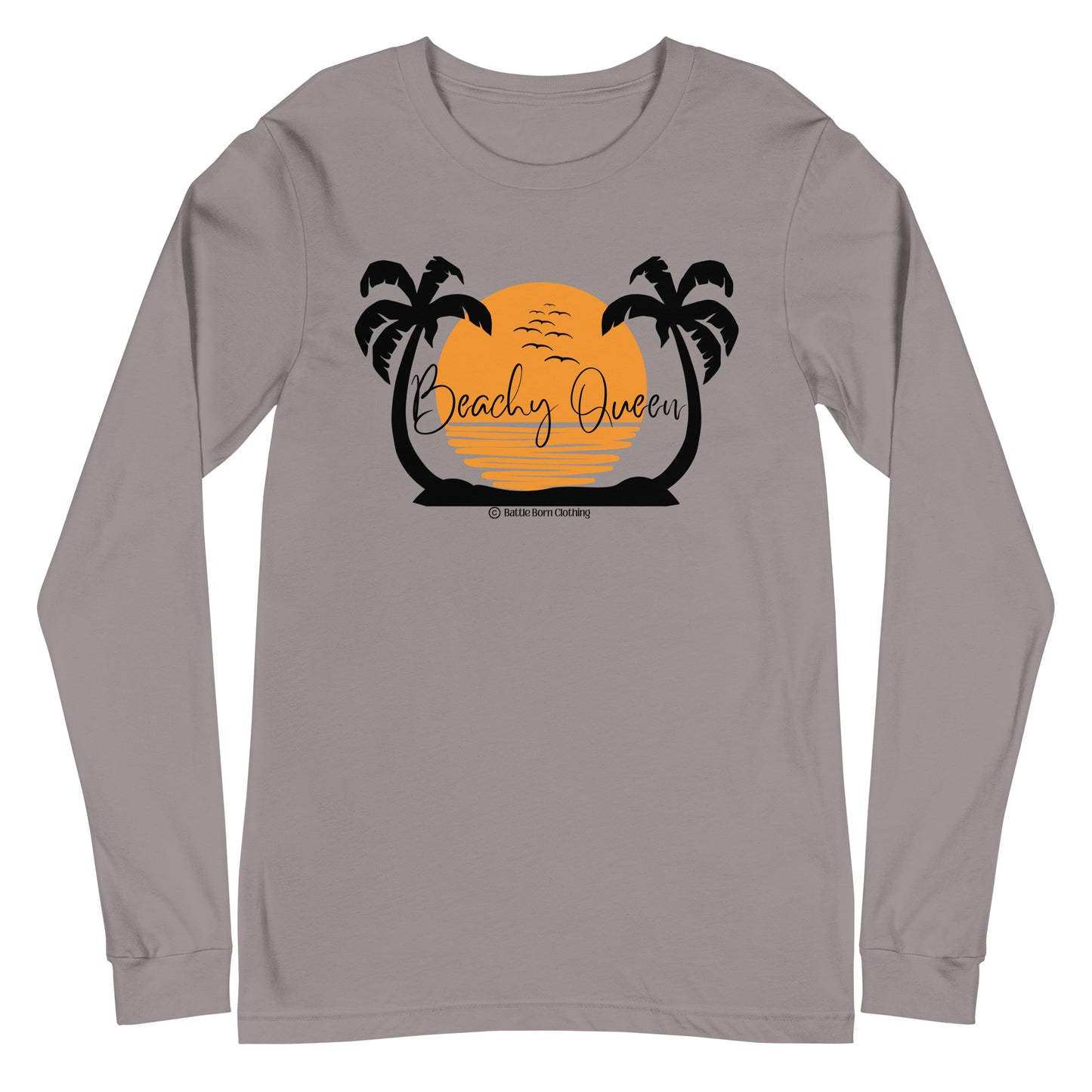 Beachy Queen Unisex Long Sleeve Tee