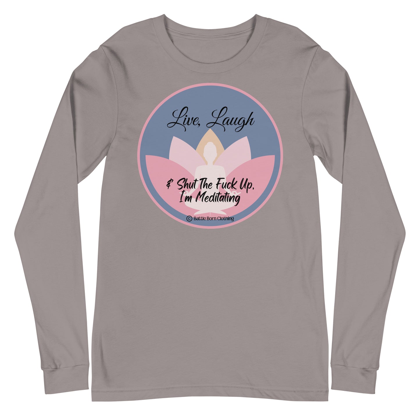 I'm Meditating Unisex Long Sleeve Tee