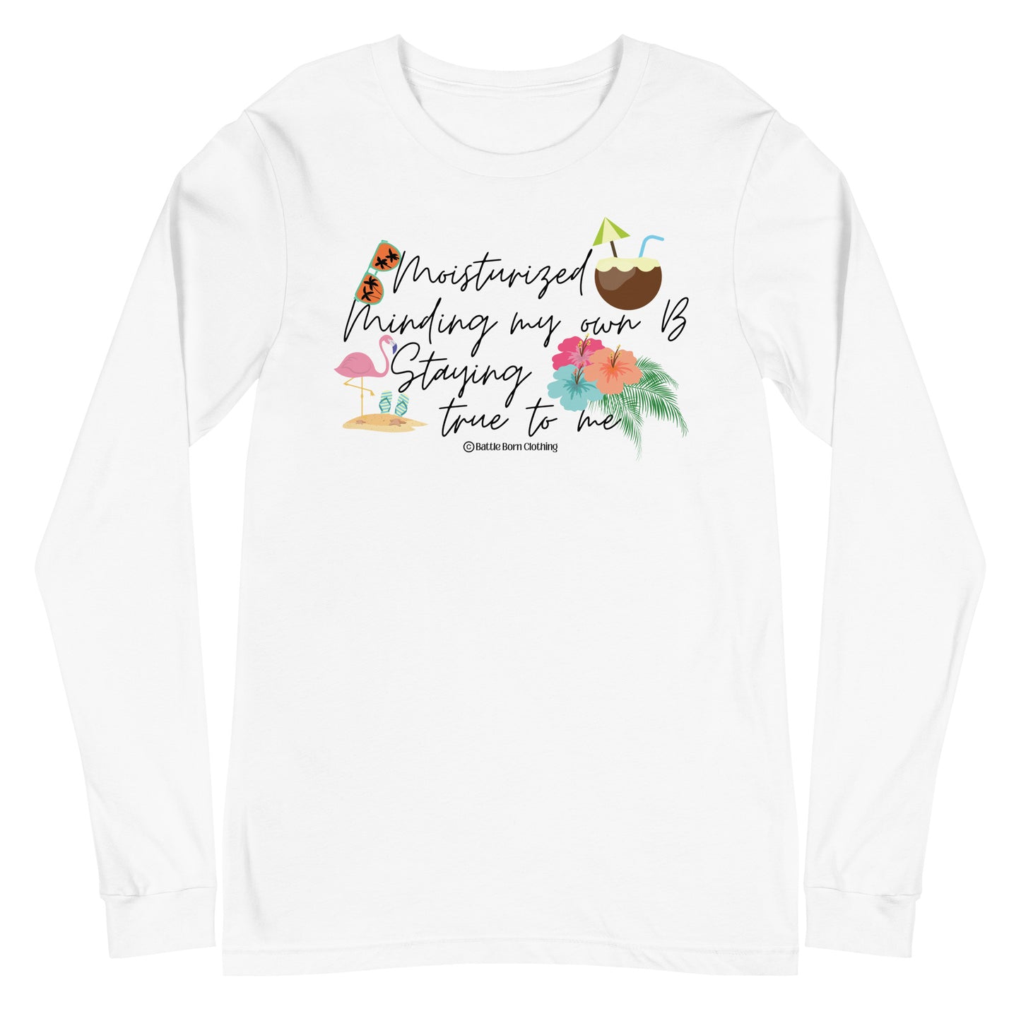 Minding my own B Unisex Long Sleeve Tee