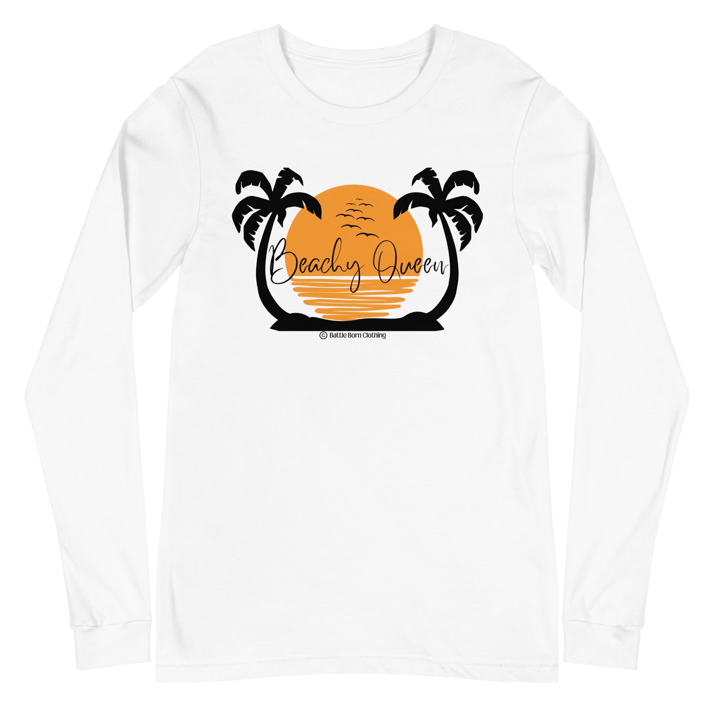 Beachy Queen Unisex Long Sleeve Tee