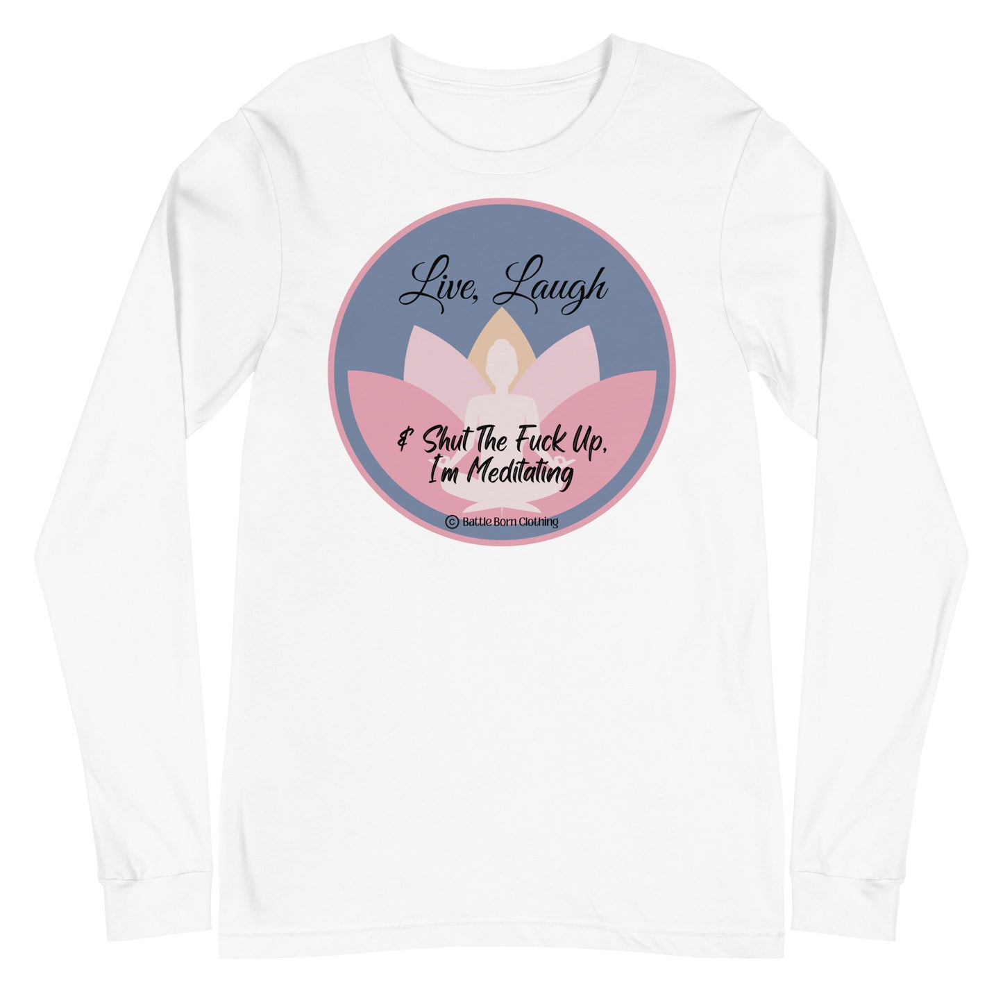 I'm Meditating Unisex Long Sleeve Tee