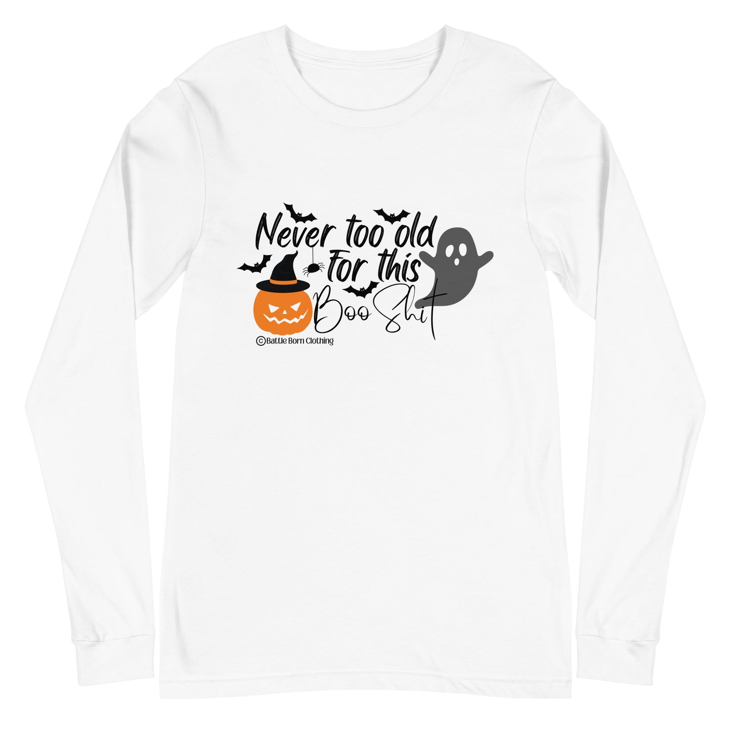 Boo Shit Unisex Long Sleeve Tee