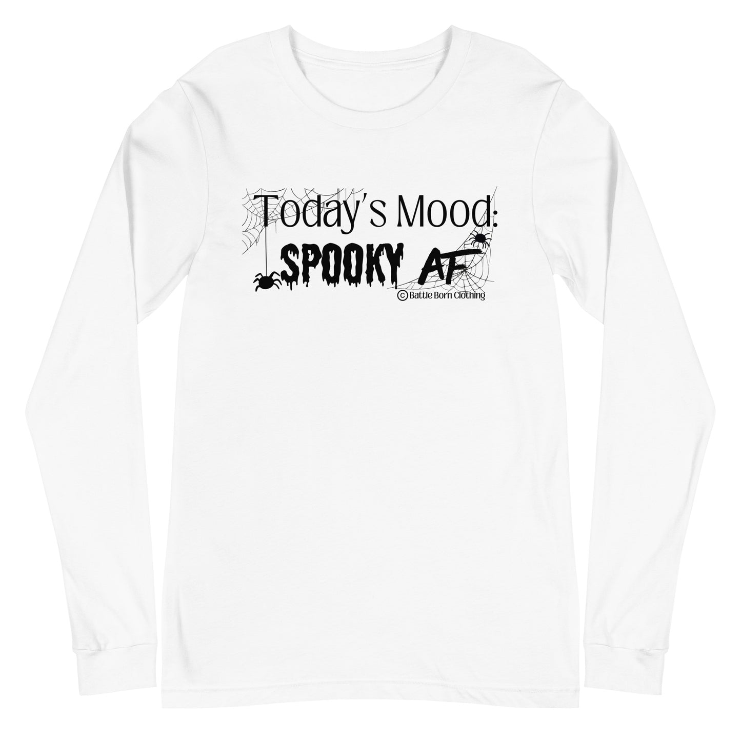 Spooky AF Unisex Long Sleeve Tee