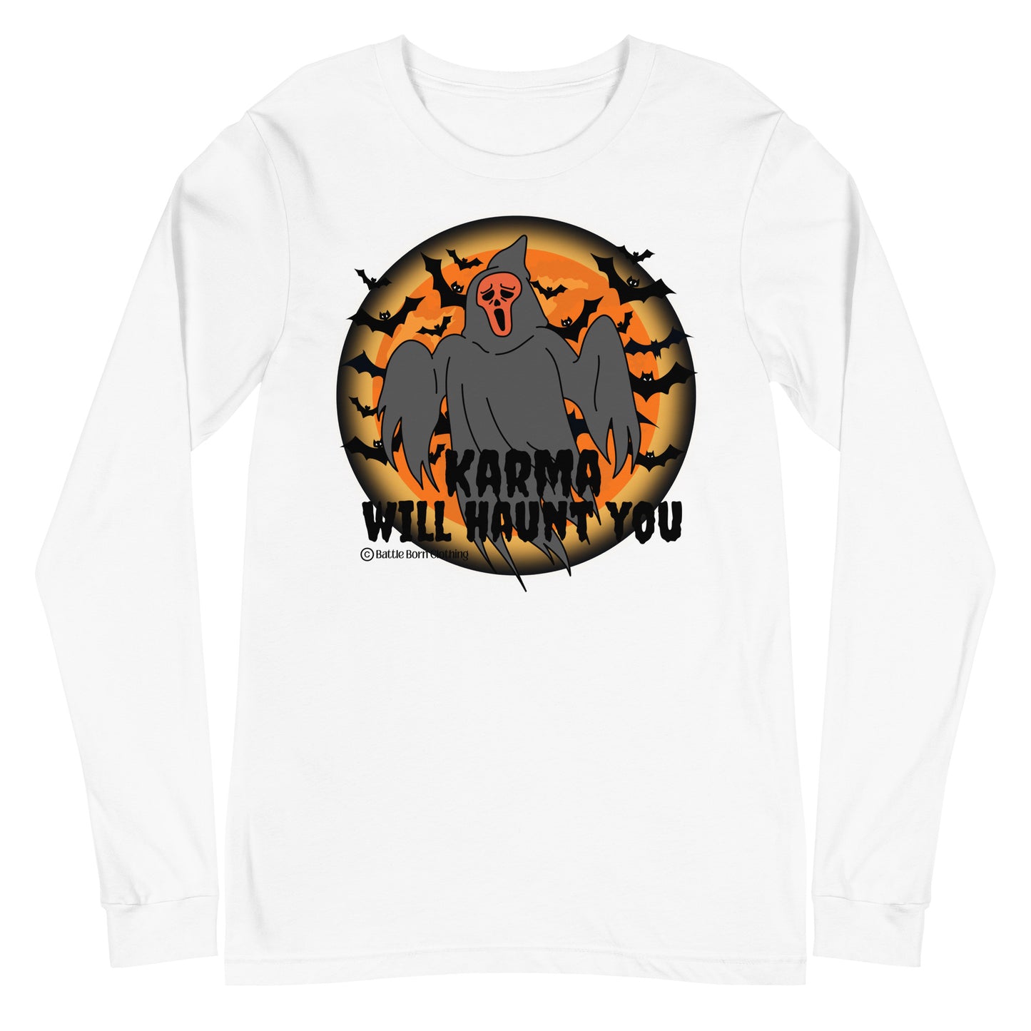 Karma Unisex Long Sleeve Tee