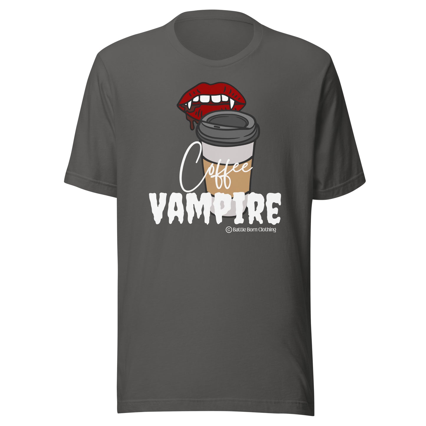 Coffee Vampire Unisex t-shirt