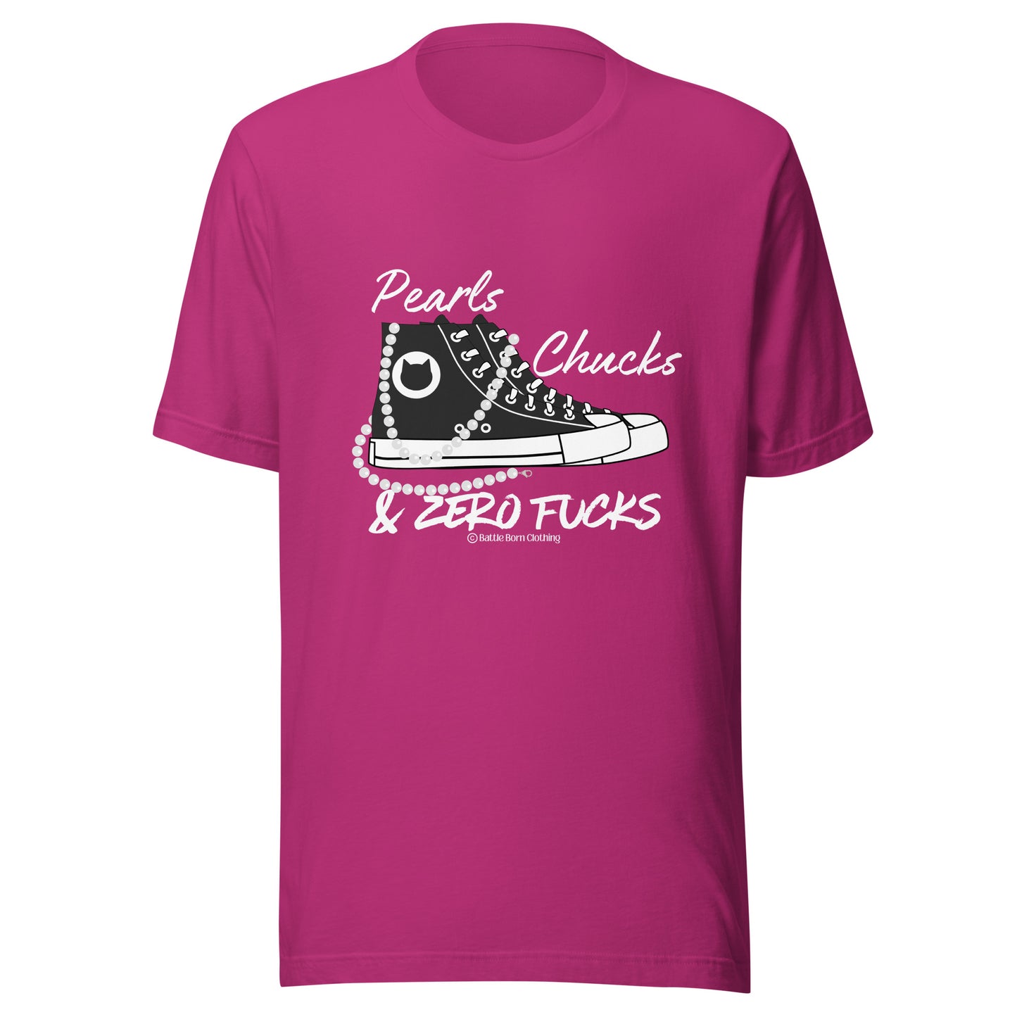 Pearls & Chucks Unisex t-shirt