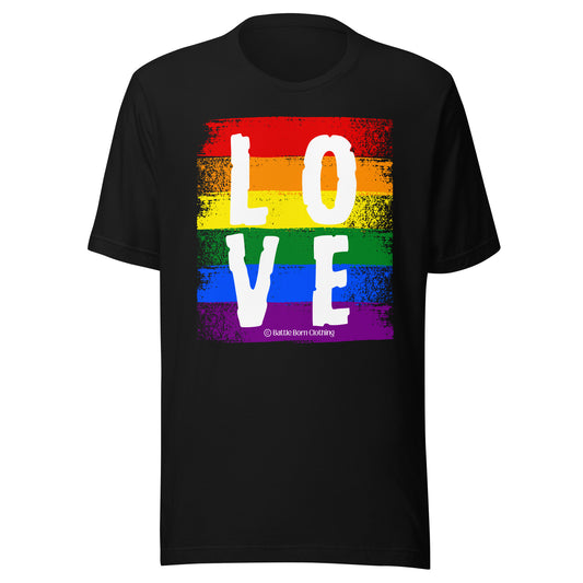 Love Paint Unisex t-shirt