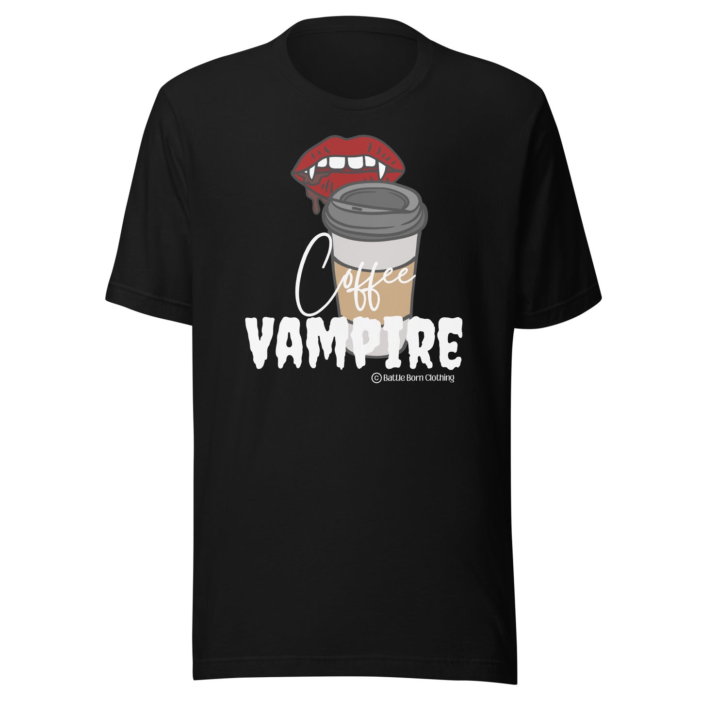 Coffee Vampire Unisex t-shirt