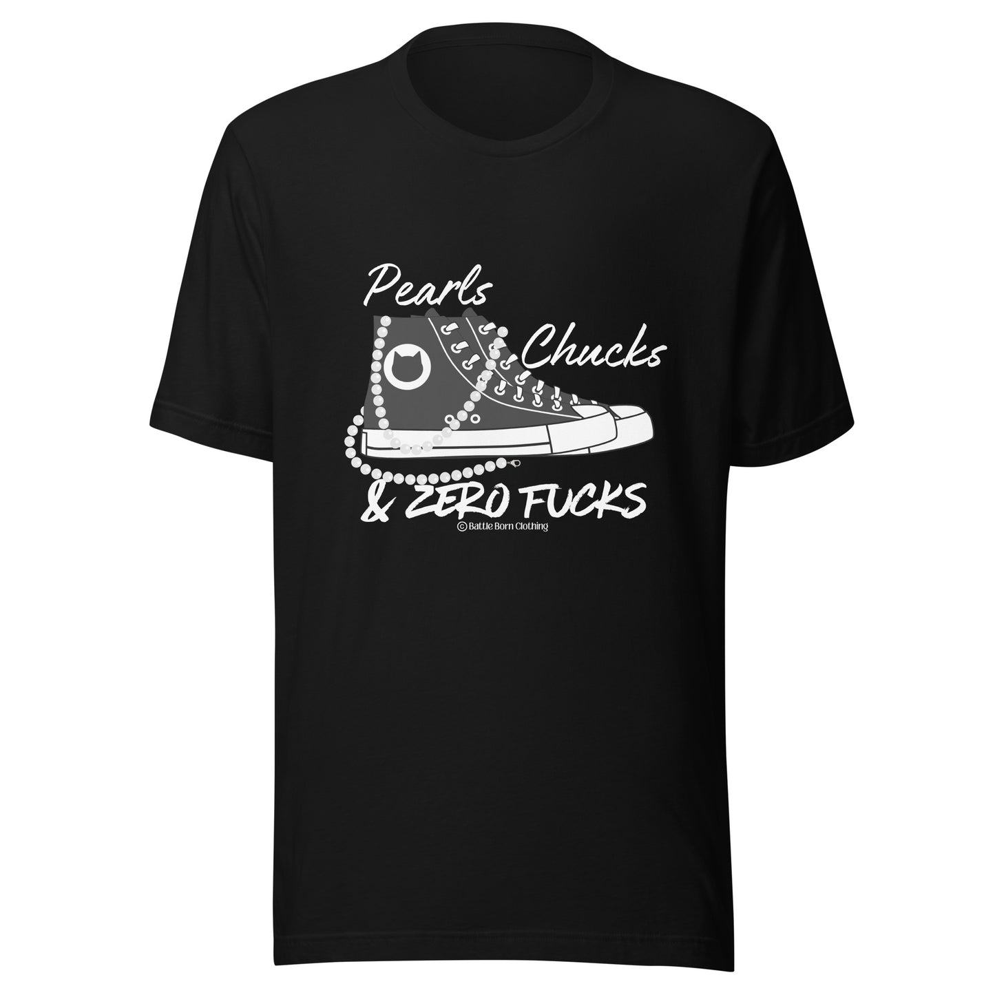 Pearls & Chucks Unisex t-shirt