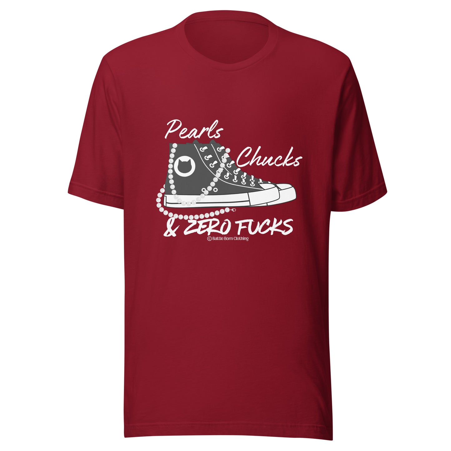 Pearls & Chucks Unisex t-shirt