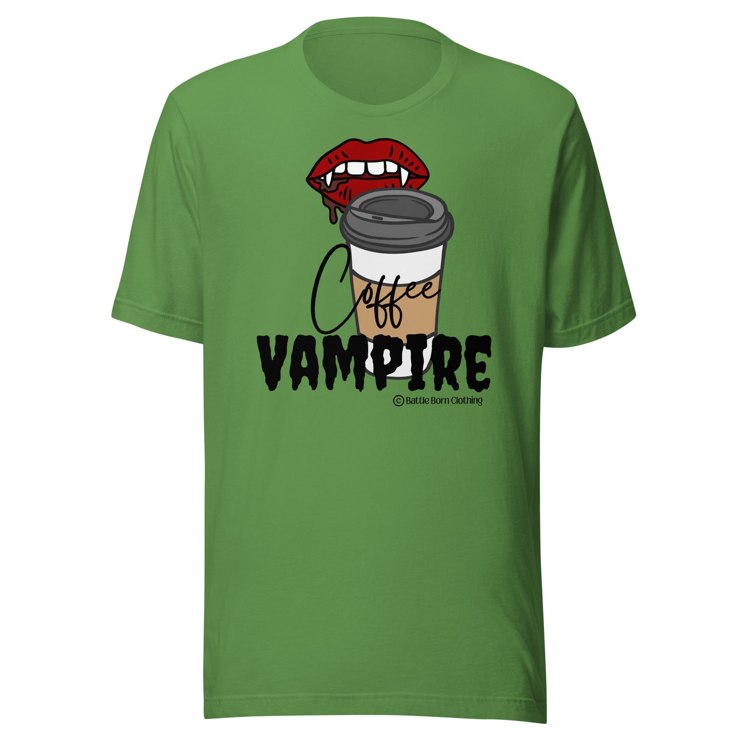 Coffee Vampire Unisex t-shirt