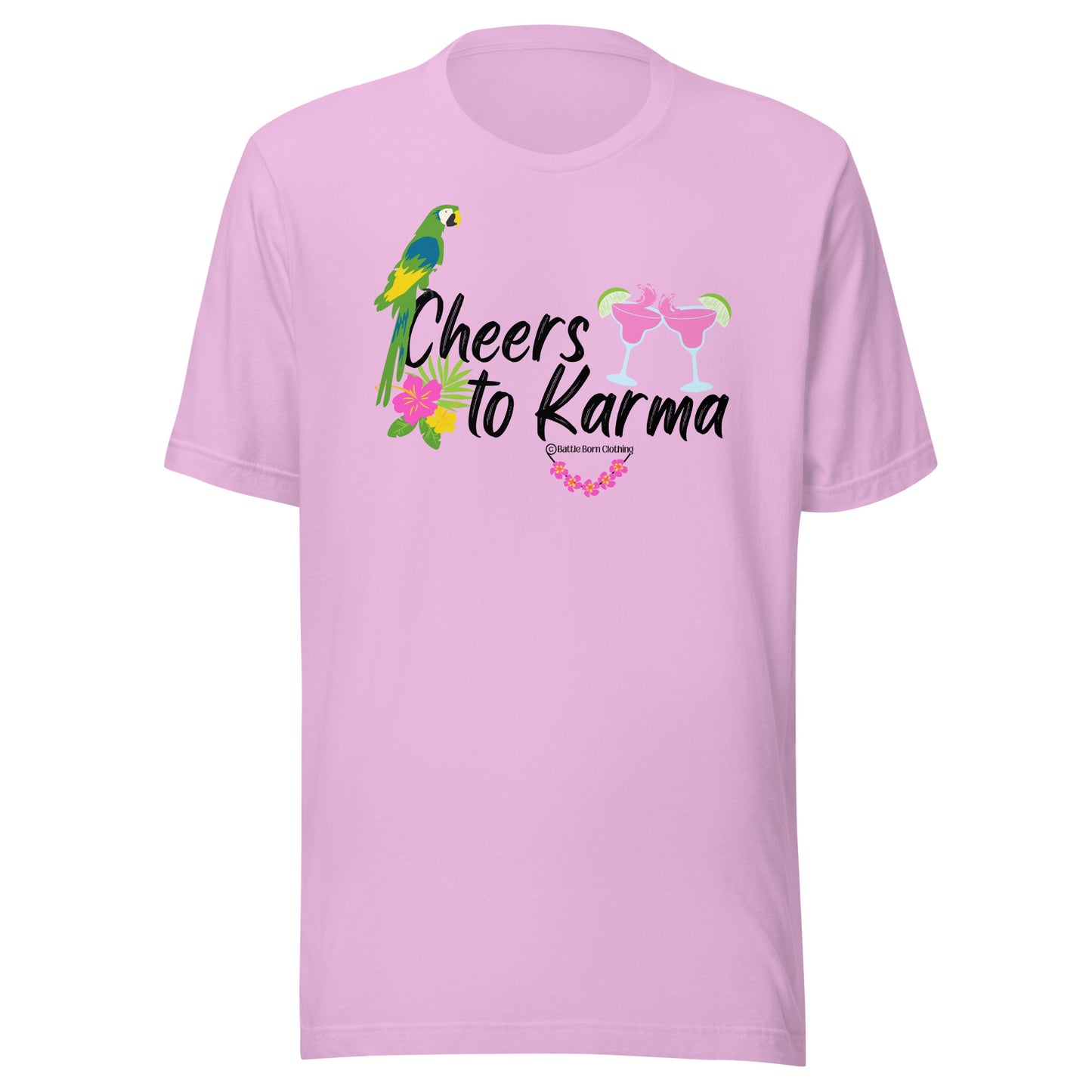 Cheers to Karma Unisex t-shirt