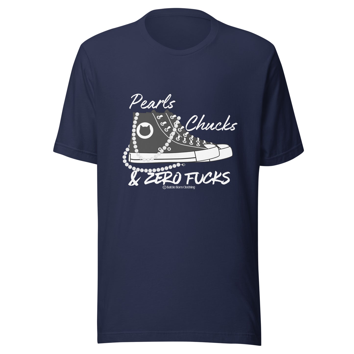 Pearls & Chucks Unisex t-shirt